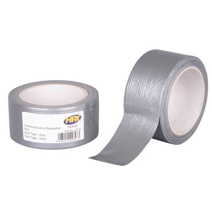Duct tape 1900 ασημί 48mmx25m PE5025