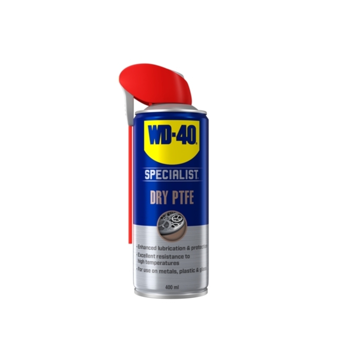 WD-40 Specialist Dry PTFE Lubricant 400ml, Σπρέι ξηρού PTFE 51395