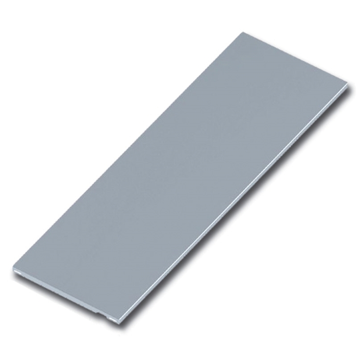 ES aluminum metal shelf L800 x D300 mm
