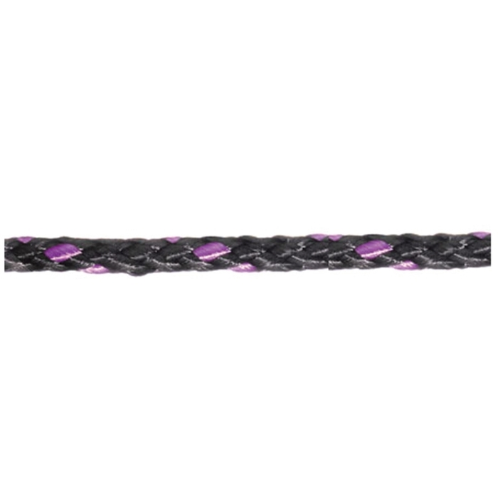 Polyester rope resistant to UV radiation black-purple Φ 8 mm