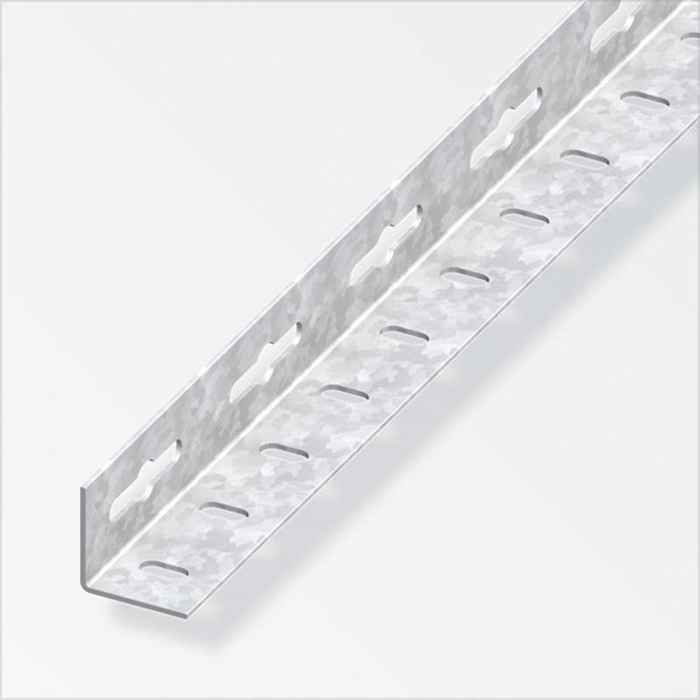 Angle galvanized profile, uneven