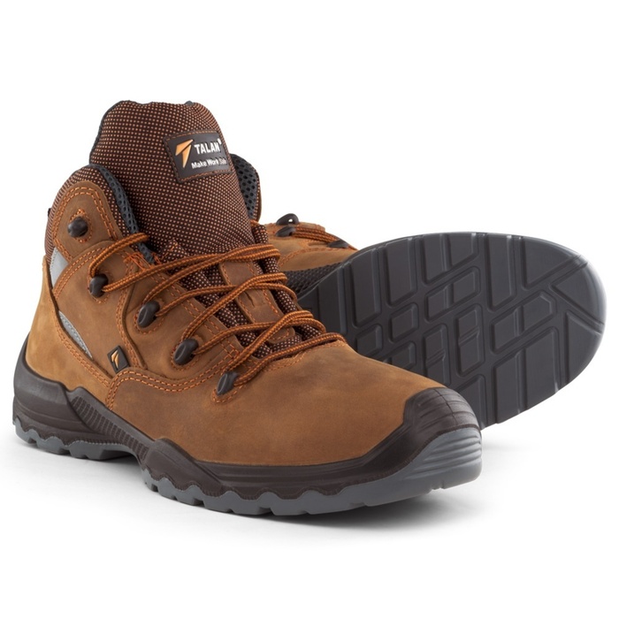 SAFETY SHOES TALAN PLANET S3 BROWN 37-46