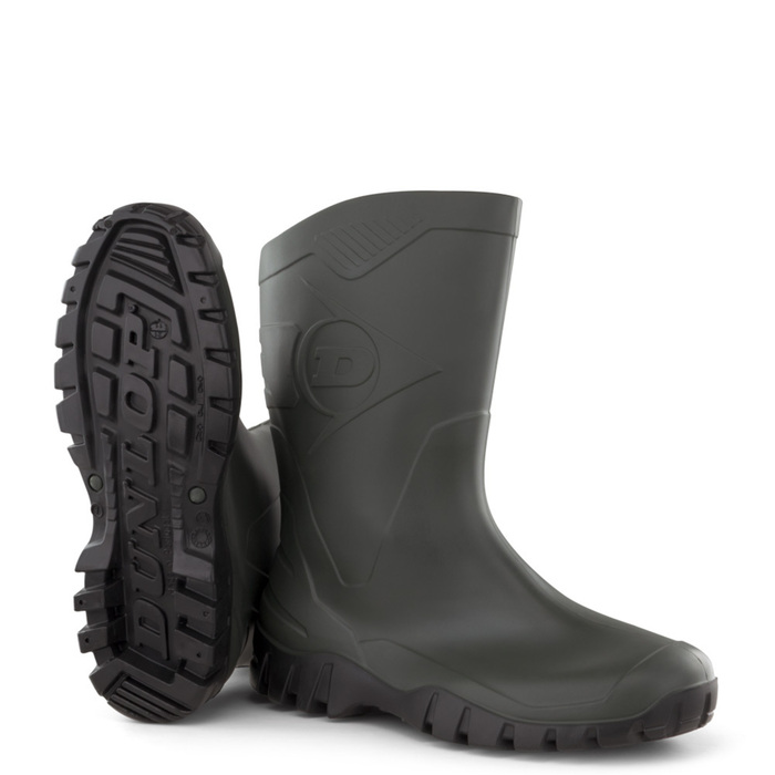 CALF BOOTS DUNLOP DEE GREEN 37-47