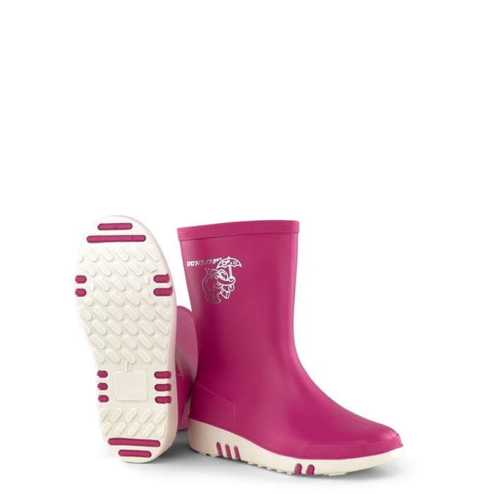 KNEE BOOTS DUNLOP MINI KIDS PINK 26-30