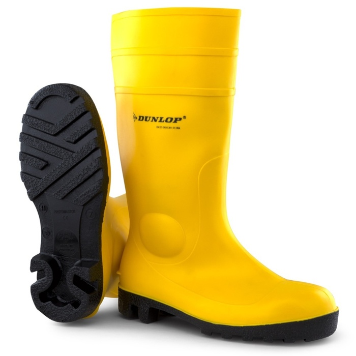 SAFETY BOOTS DUNLOP PROTOMASTOR S5 YELLOW 