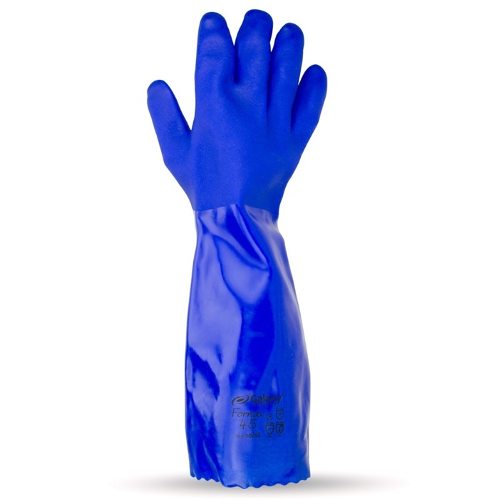 PVC GLOVES GALAXY FORNAX 45 BLUE XL