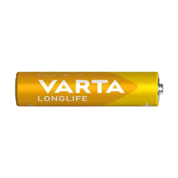 VARTA LONG-LASTING ALKALINE BATTERY AAA 4PCS