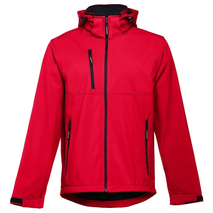 Ανδρικό softshell μπουφάν με αποσπώμενη κουκούλα
 TH Clothes Zagreb - Red 38-8304