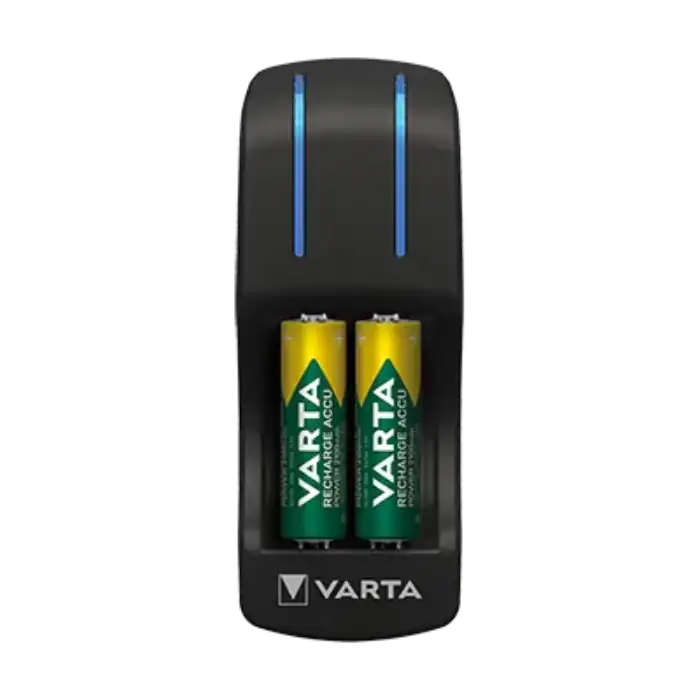 POCKET CHARGER FOR 4 VARTA RECHARGEABLE BATTERIES