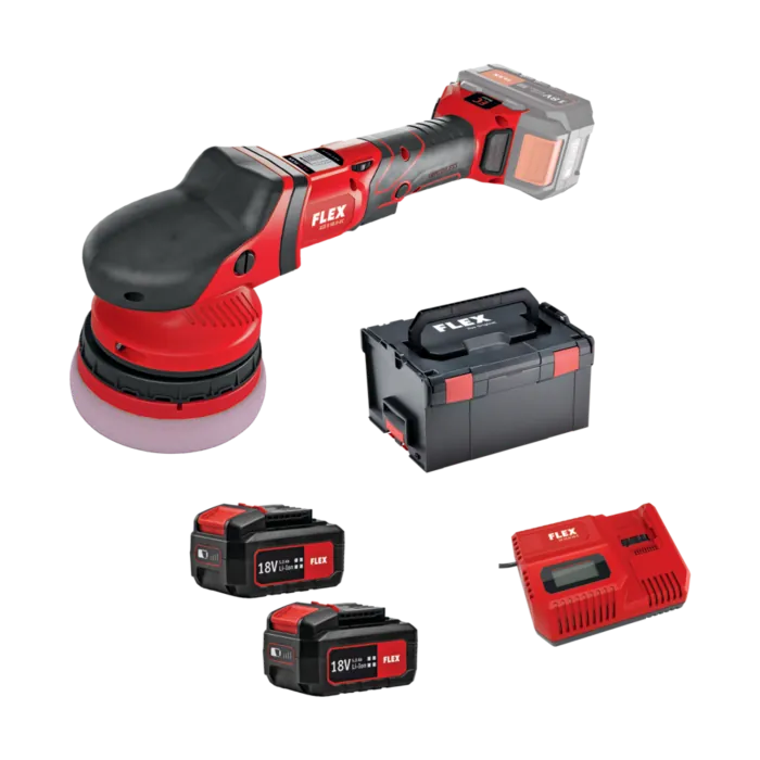 ORBITAL ROTARY POLISHER XCE 8 125 18.0-EC/5.0 Set Flex