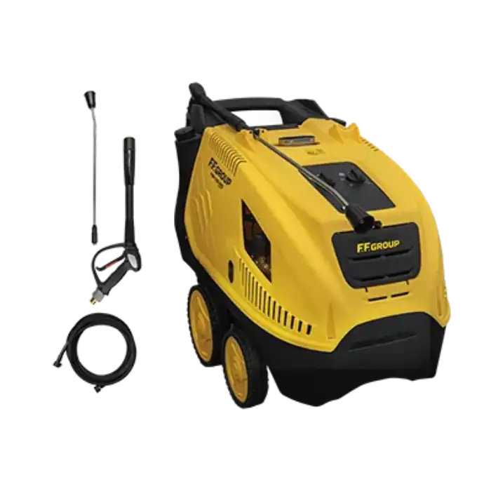 HOT WATER HIGH PRESSURE WASHER PWH 190 PRO, 3ph, 190bar - 900l/h - 5.2kW, FF GROUP
