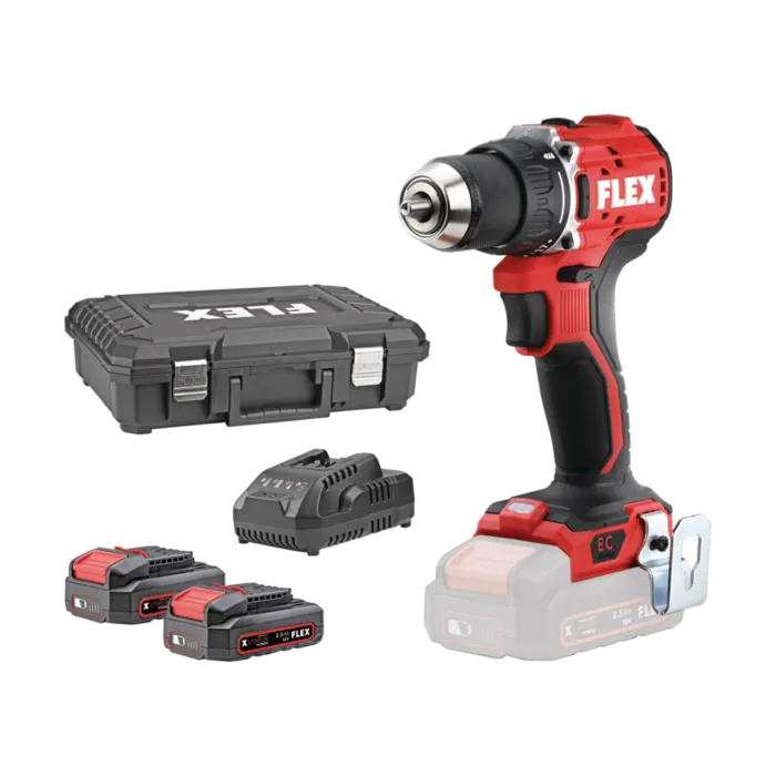 CORDLESS DRILL DRIVER DD 2G 18.0-EC LD/2.5 Set Flex