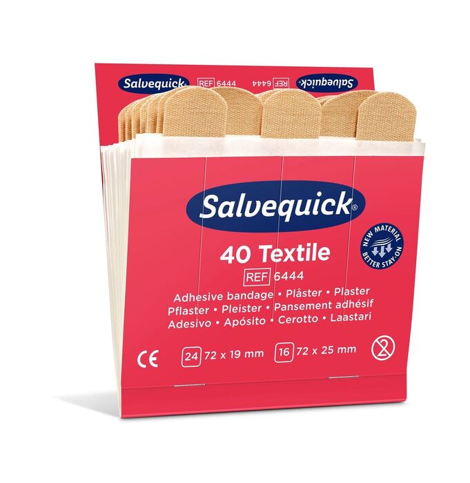 Επιθέματα Υφασματινα Salvequick Textile Plaster 6444