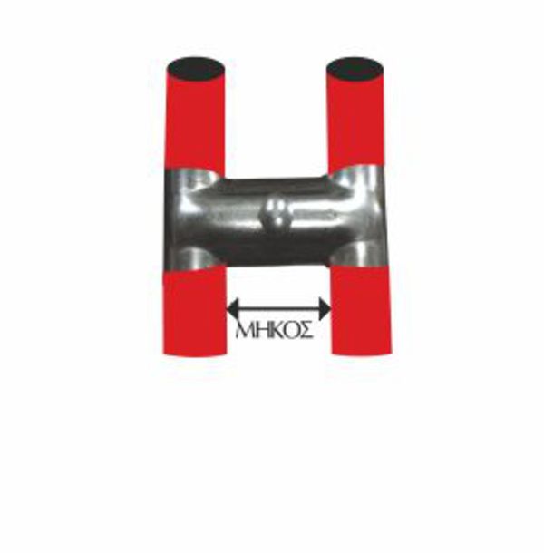 Pipe connector Double Single (short) 135 T-K 1" Screw 10x60