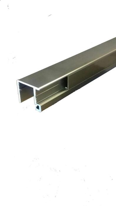 ANODIZED ALUMINUM PROFILE 'P' WITH COVER 25X30X25 3M