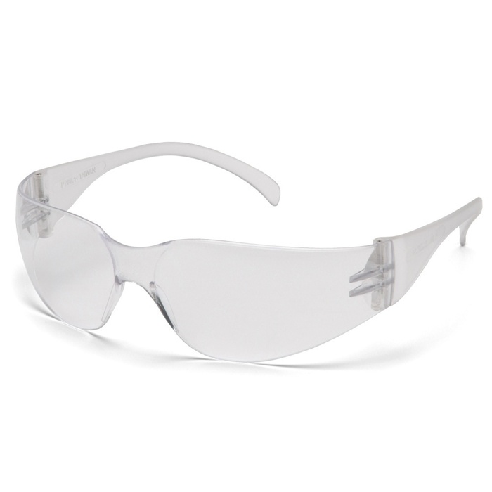 GLASSES PYRAMEX INTRUDER CLEAR LENS, ANTI-FOG TRANSPARENT