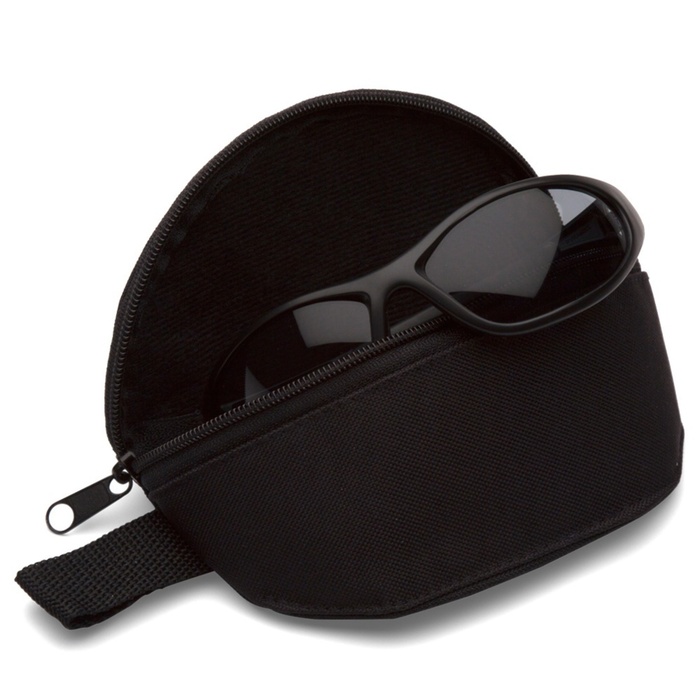 CASE FOR GLASSES SOFTCASE PYRAMEX BLACK