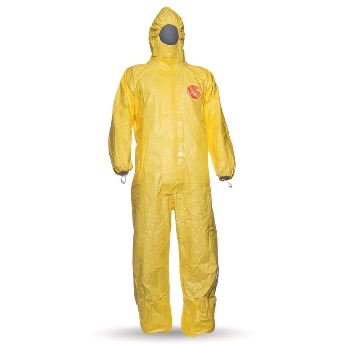 PROTECTIVE COVERALL DUPONT TYCHEM 2000 C YELLOW L-3XL