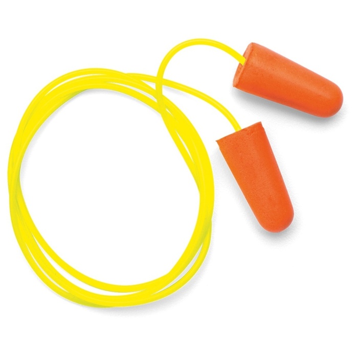 DISPOSABLE CORDED EARPLUGS PYRAMEX DP1001 100PCS