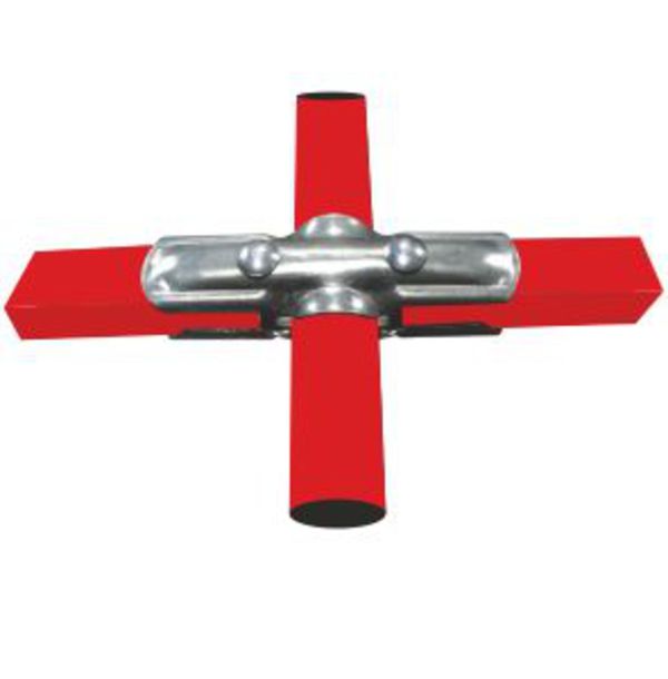 Cross (vertical round tube - horizontal crossbeams) 3842 11/4x4040