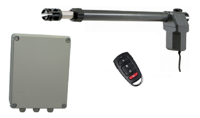 Single Leaf Garage Door Mechanism Set MPC SW600 Right (Kit-Economy-2114)