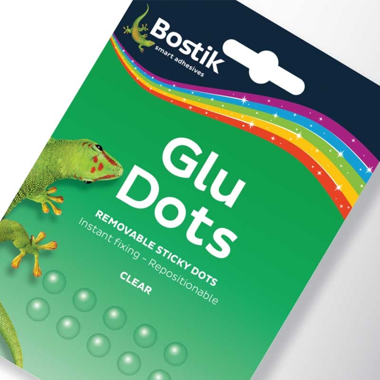  Bostik Glu Dots on a Roll - Removable, Double Sided
