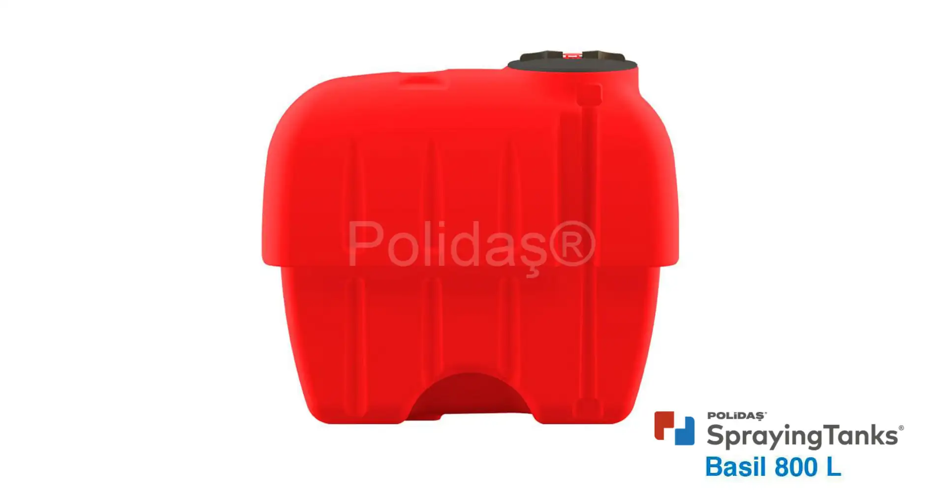 Tractor mounted spraying tank Polidas Basil 800 Lt - Photo 1