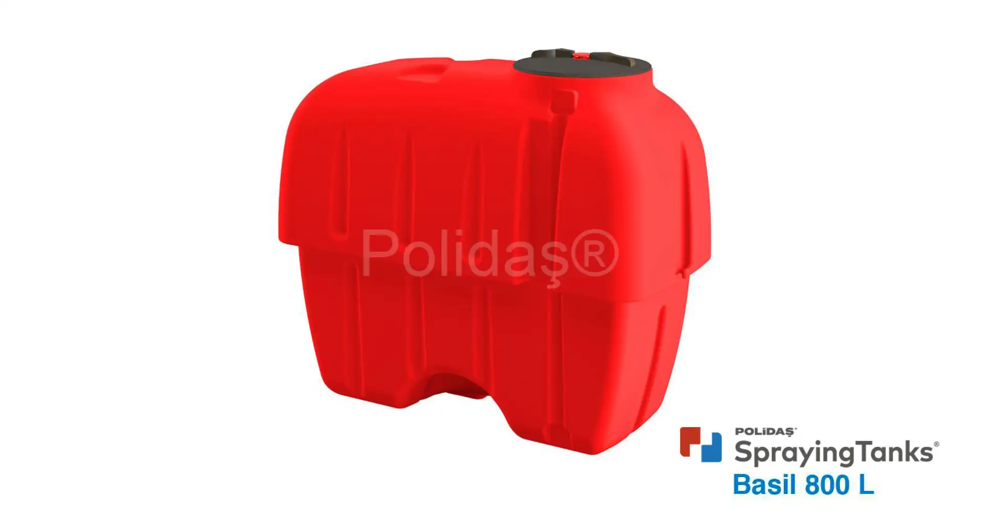 Tractor mounted spraying tank Polidas Basil 800 Lt - Photo 2