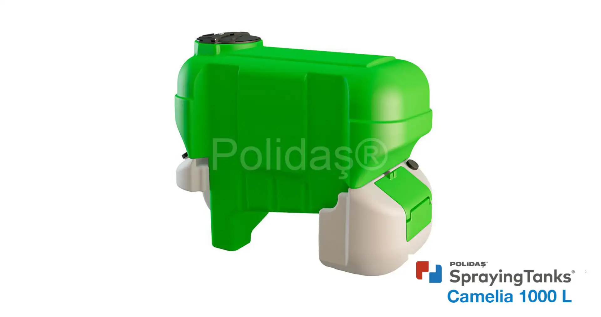 Tractor mounted spraying tank Polidas Camelia 1000 Lt - Photo 2