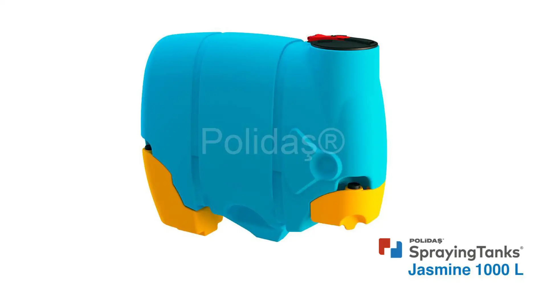 Tractor mounted spraying tank Polidas Jasmine 1000 Lt - Photo 2