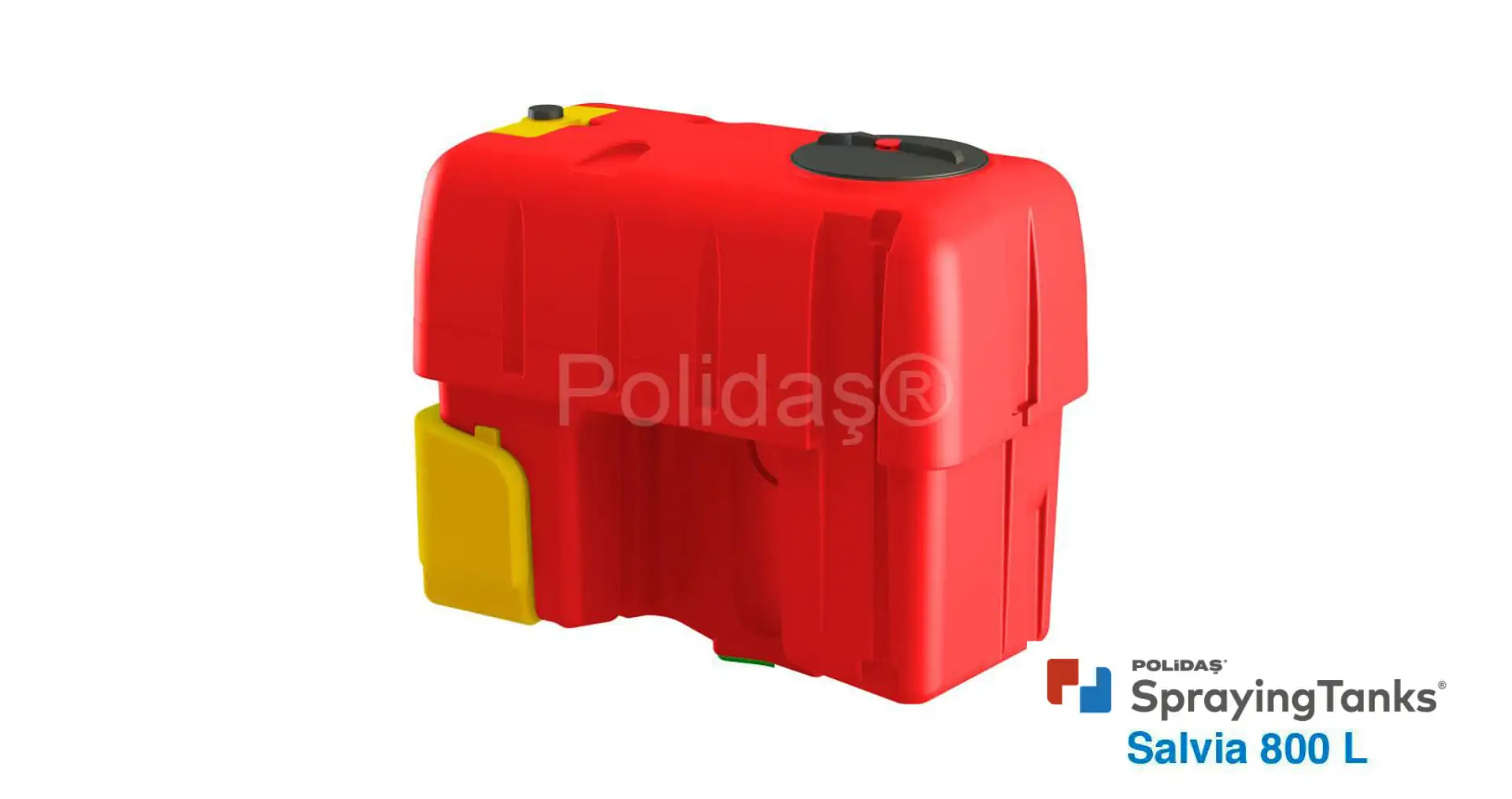 Tractor mounted spraying tank Polidas Salvia 800 Lt - Photo 2