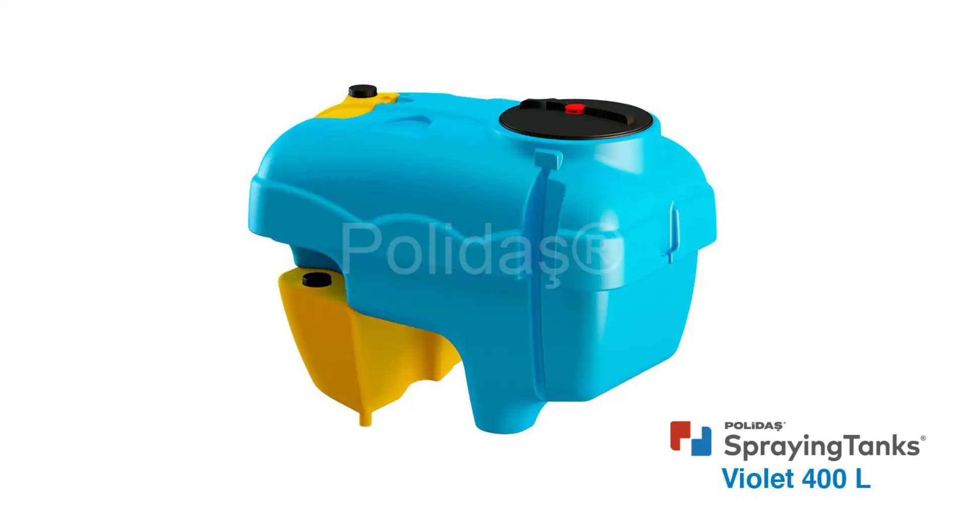 Tractor mounted spraying tank Polidas Violet 400 Lt - Photo 2