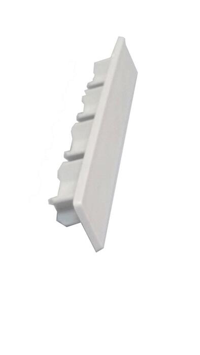 PLASTIC PLUG FOR FLOOR DECK 25mm 130 WHITE