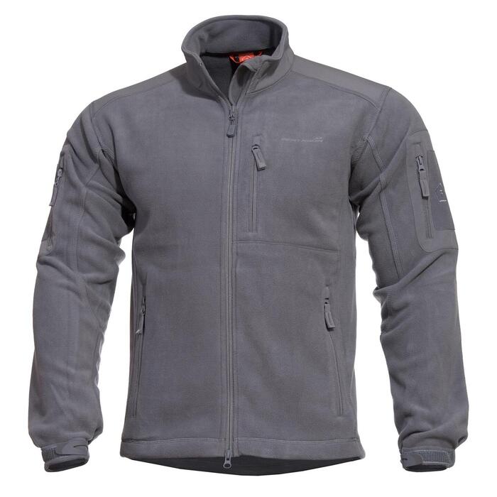 PERSEUS FLEECE JACKET | K08025-2.0-08WG-Wolf-Grey