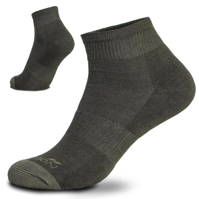 LOW CUT SOCKS EL14013-06-Olive Green