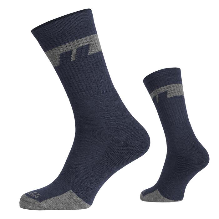 ALPINE MERINO SOCKS MID EL14016-05-Navy Blue