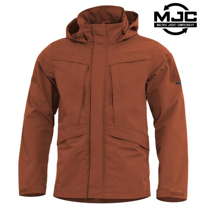 HURRICANE SHELL JACKET K07014-74-Maroon Red