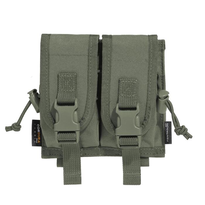 DOUBLE MULTI POUCH K17090-06-Olive Green