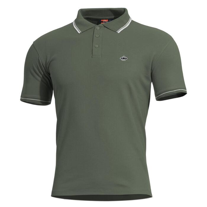 ANIKETOS POLO K09011-STR-06CG-Camo Green