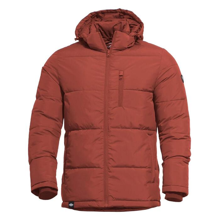 TAURUS PUFFER JACKET K08050-74-Maroon Red