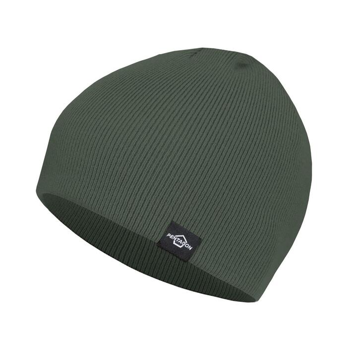 KORIS BEANIE HAT K13036-06-Olive Green