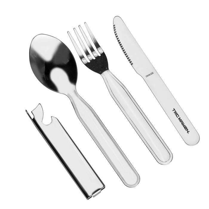 ARNE CAMPING UTENSILS D19004-02-Silver