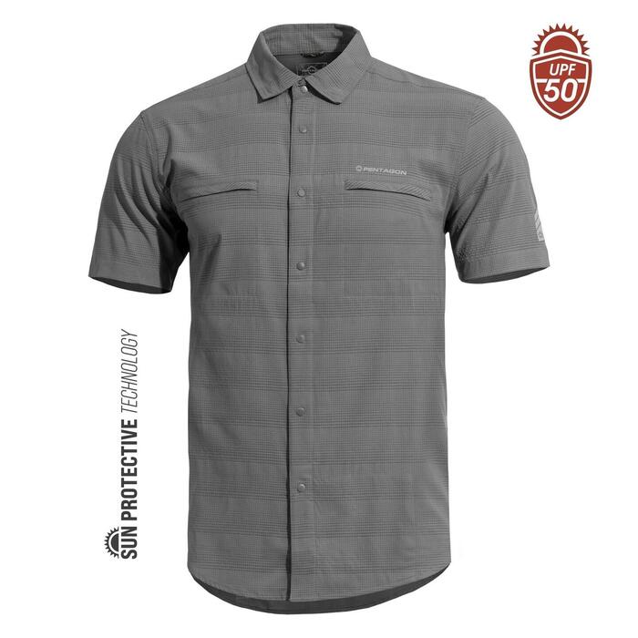 RIPPLE SHIRT K02028-08WG-Wolf-Grey