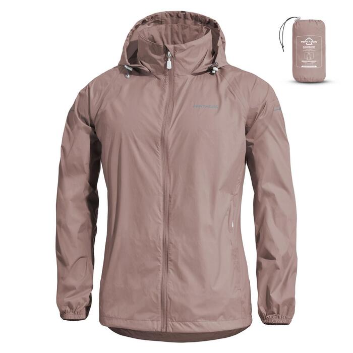 CLOUDBURST PACKABLE WOMAN RAIN JACKET - K07020-123-ROTTEN APPLE