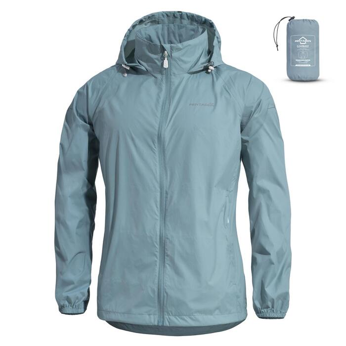 CLOUDBURST PACKABLE WOMAN RAIN JACKET - K07020-122-MINT