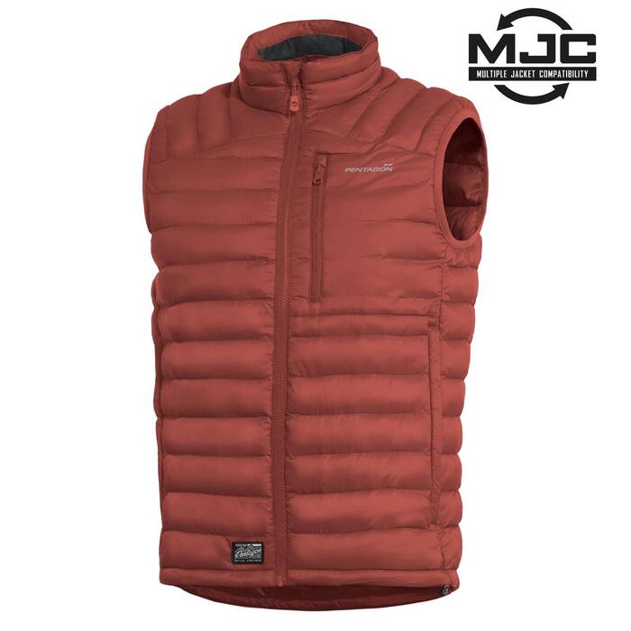 HOMER VEST K04010-74-Maroon Red