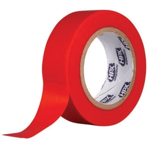 Electrical cable insulating tape 19mmx10m red IR1910