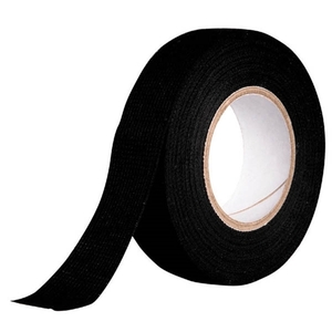 Fabric cable protection tape black 19mmx25m TP1925