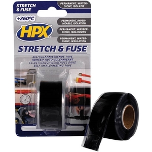 Stretch and fuse black insulating tape 25mmx3m SZ2503