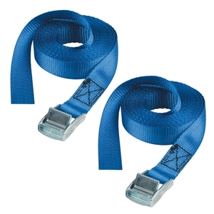 Set of 2 straps 2.5m with safety buckle MASTER ECO 4363EURDAT